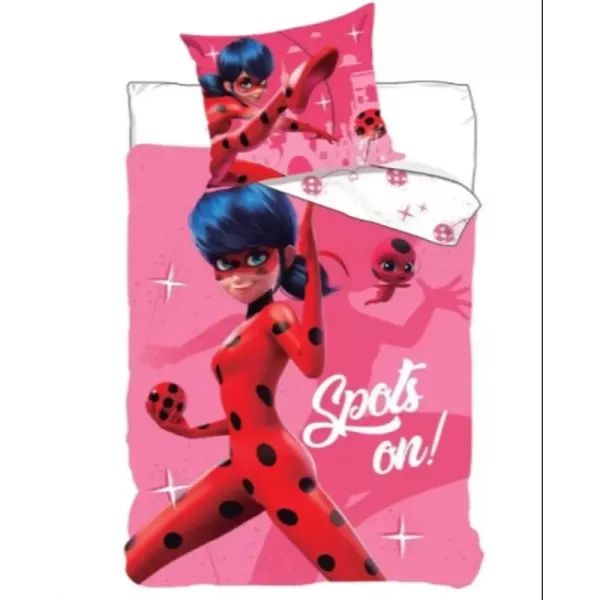 Miraculous: Dwuczęściowy zestaw pościeli - 140 x 200
