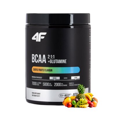 Aminokwasy BCAA 4F FUEL + Glutamina (400 g)