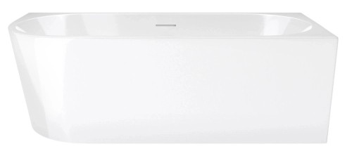 Corsan Wanna narożna INTERO PRAWA 140x70 z PRZELEWEM SZCZELINOWYM i korkiem KLIK-KLAK kolor CHROM V230SPCH -