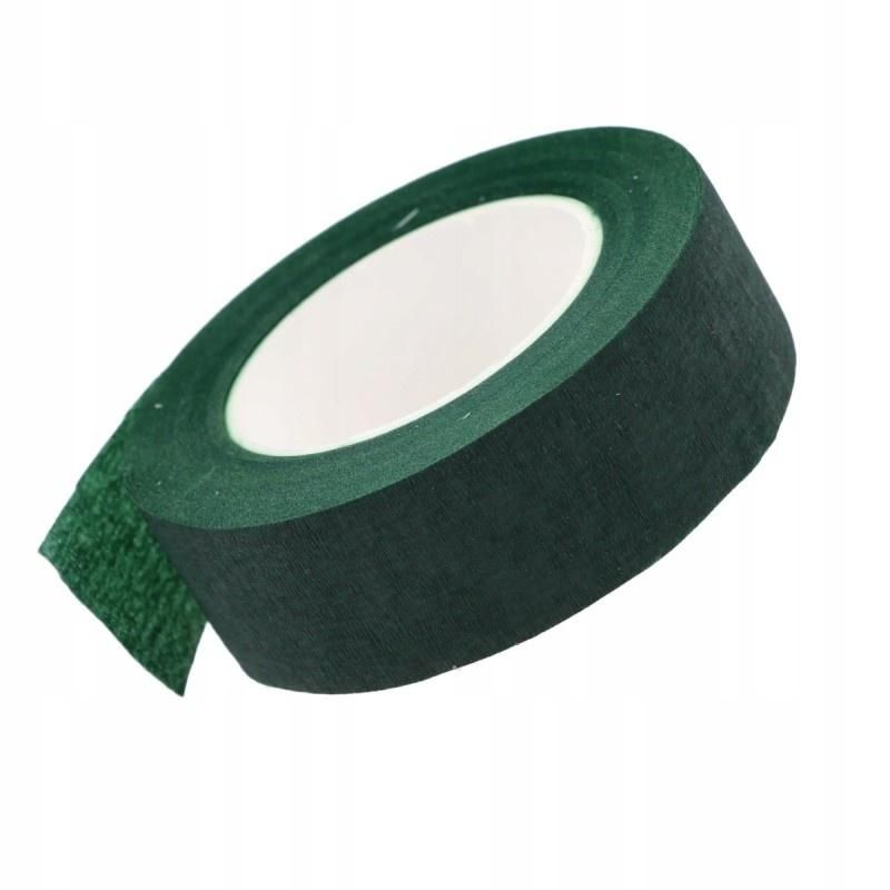 Taśma florystyczna zielona 12mmx20m - zabawka