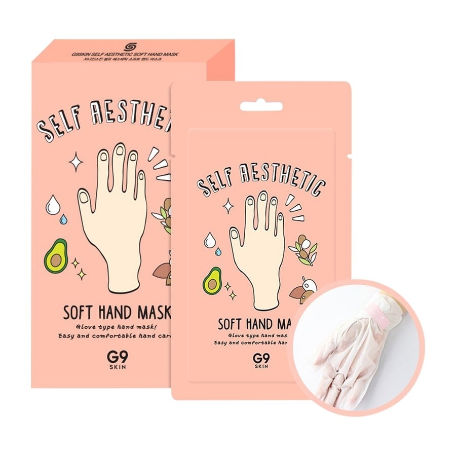 G9 Skin Self Aestetic Soft Hand Mask Maseczki do rąk 10 ml Damski