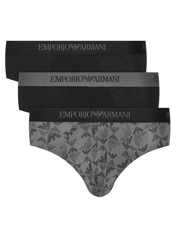 Emporio Armani Underwear Komplet slipów EM000256 AF10800 MC200 Czarny