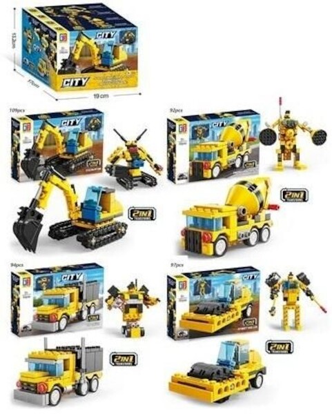 Klocki konstrukcyjne z napędem MIX