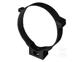 Wavin Uchwyt rury 50 stalowy, uniwersalny, Kanion PVC brąz