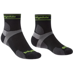 Bridgedale Skarpety Trail Run Ultra Light T2 Merino Sport 3/4 Crew Black