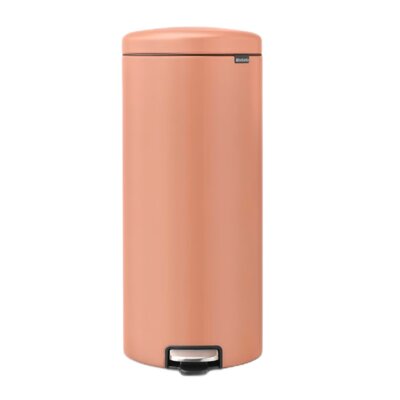 Kosz na śmieci z pedałem BRABANTIA 238741 NewIcon wyjmowane wiadro, malowany 30L Miedziany