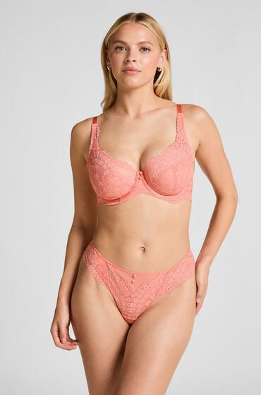 Hunkemöller Stringi Daisy Różowy