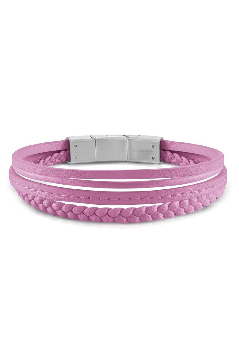 Biżuteria GUESS JUMB01345JWST. Bransoletka, Kolor różowy. Kobieta.