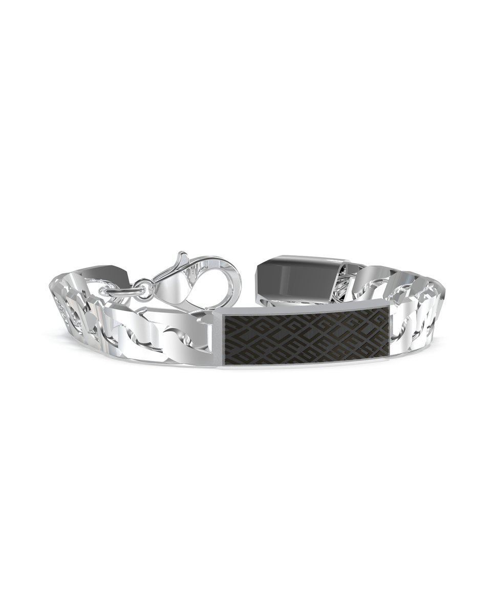 Biżuteria GUESS JUXB03224JWST. Bransoletka, Kolor szary. Kobieta.