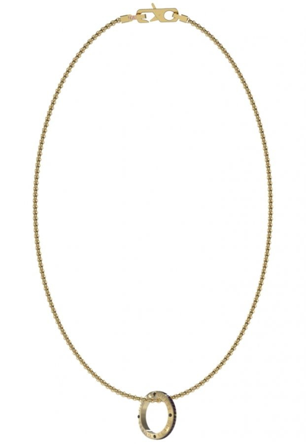 Biżuteria GUESS JUMN03216JWYG. Naszyjnik, Kolor złoty. Mężczyzna.