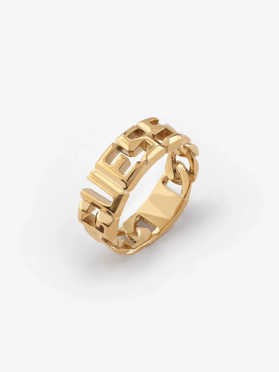 Biżuteria GUESS JUMR3206JWYG. Pierścionek, Kolor złoty. Mężczyzna.
