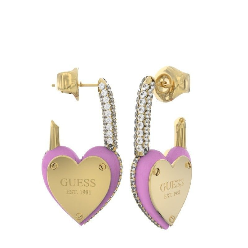 Biżuteria GUESS JUBE04203JWYG. Kolczyki, Kolor złoty. Kobieta.