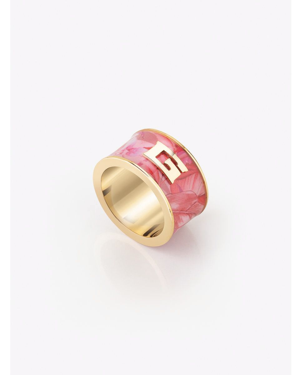 Biżuteria GUESS JUBR0211JWY. Pierścionek, Kolor różowy. Kobieta.