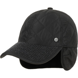 Style-Mix Cap mit Ohrenklappen by bugatti, czarny, 57 cm
