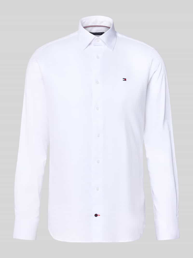 Koszula biznesowa o kroju regular fit z czystej bawełny