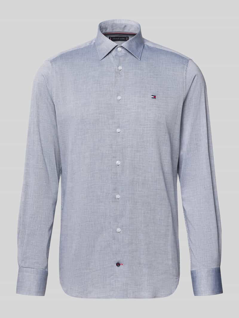 Koszula biznesowa o kroju regular fit z czystej bawełny