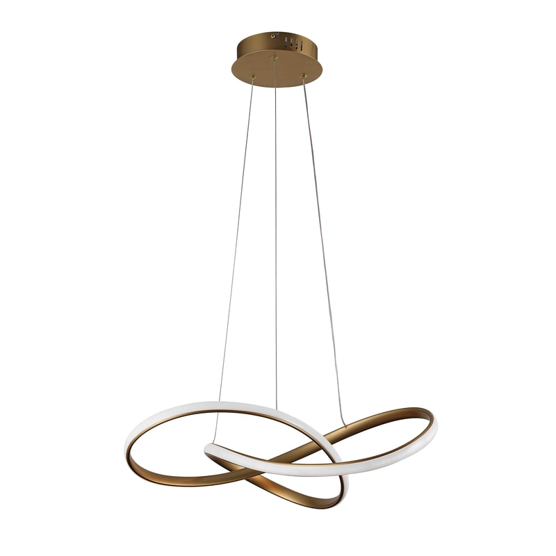 Lampa wisząca Consa złota LED Italux