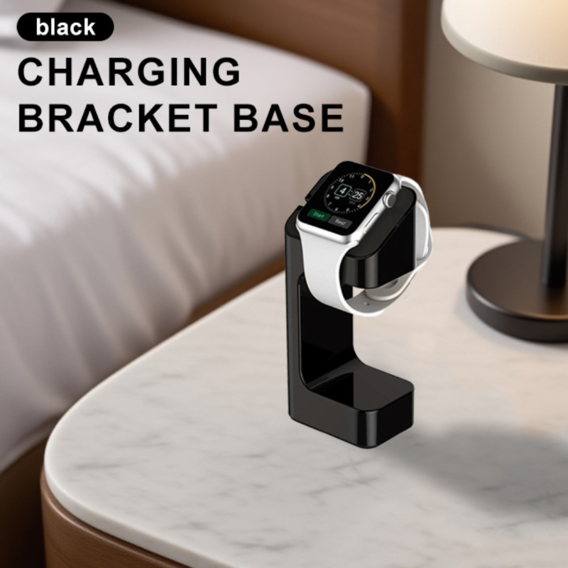 TEMU Przenośna Ładowarka Modna Inteligentna Bransoletka Zegarek Stacja Ładowania Pasująca do Apple Watch Pasek Plastikowa Stacja Ładowania Stojak na