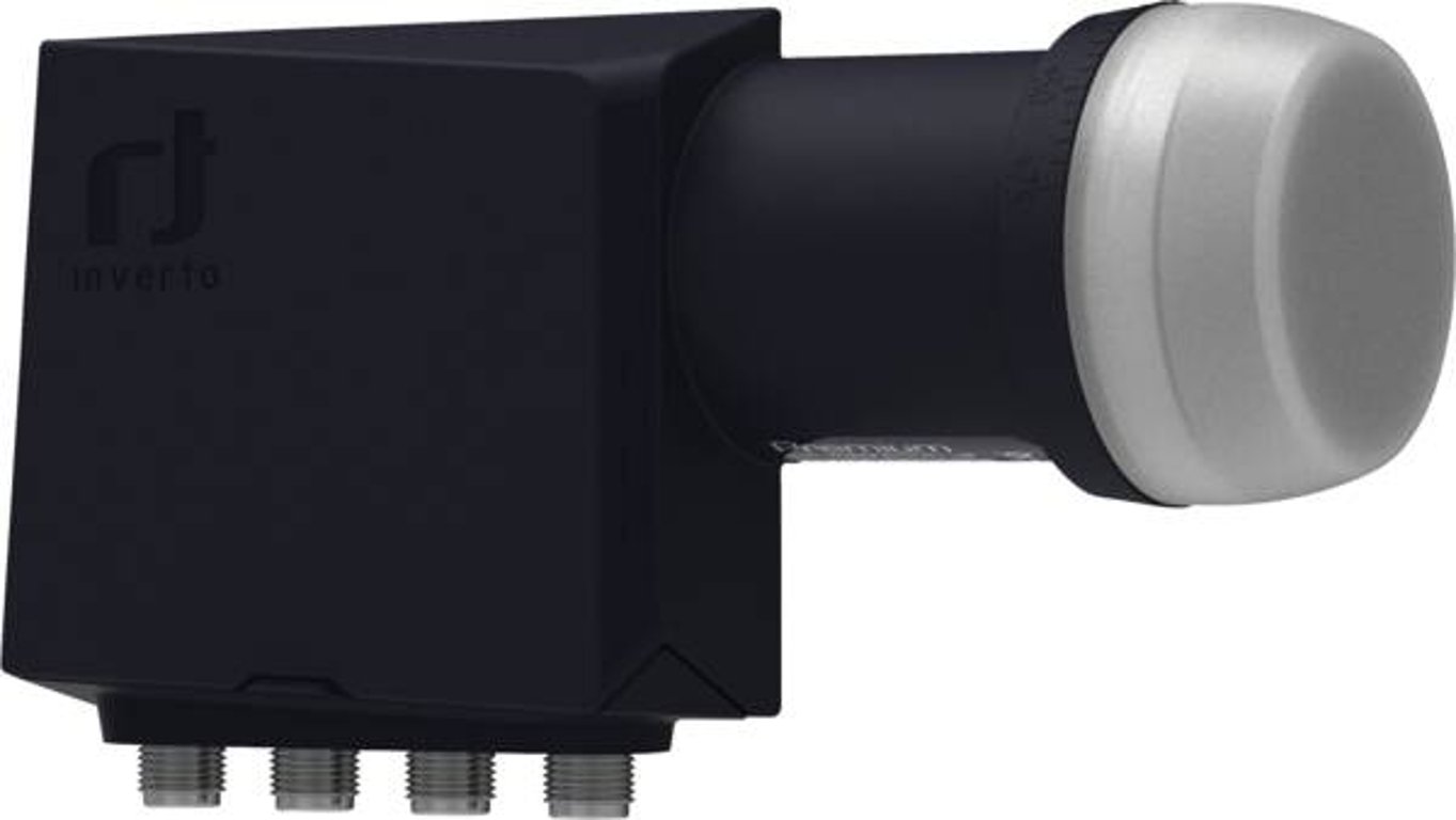 Inverto IDLP-QDL413 Premium Quad konwerter LNB Czarny