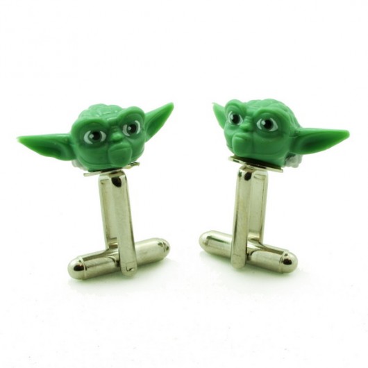 Spinki do mankietów - YODA