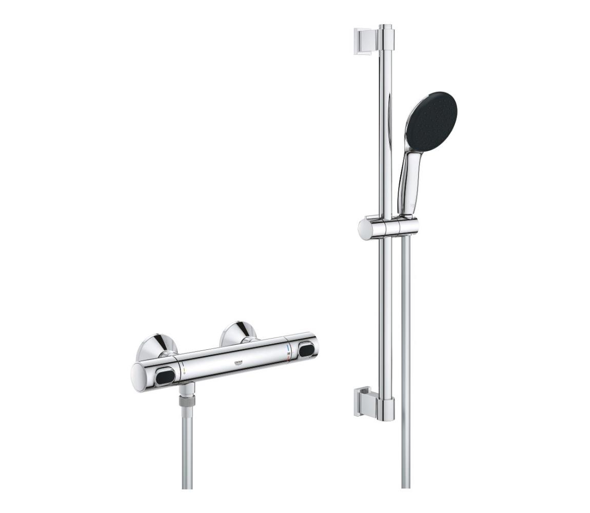 GROHE 34800001 - Termostatyczna bateria prysznicowa PRECISION FLOW 600 mm chrom
