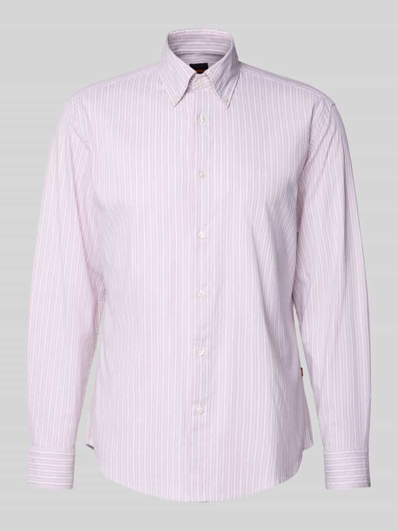 Koszula casualowa o kroju slim fit z mieszanki bawełny model ‘RICOPLUS_M’