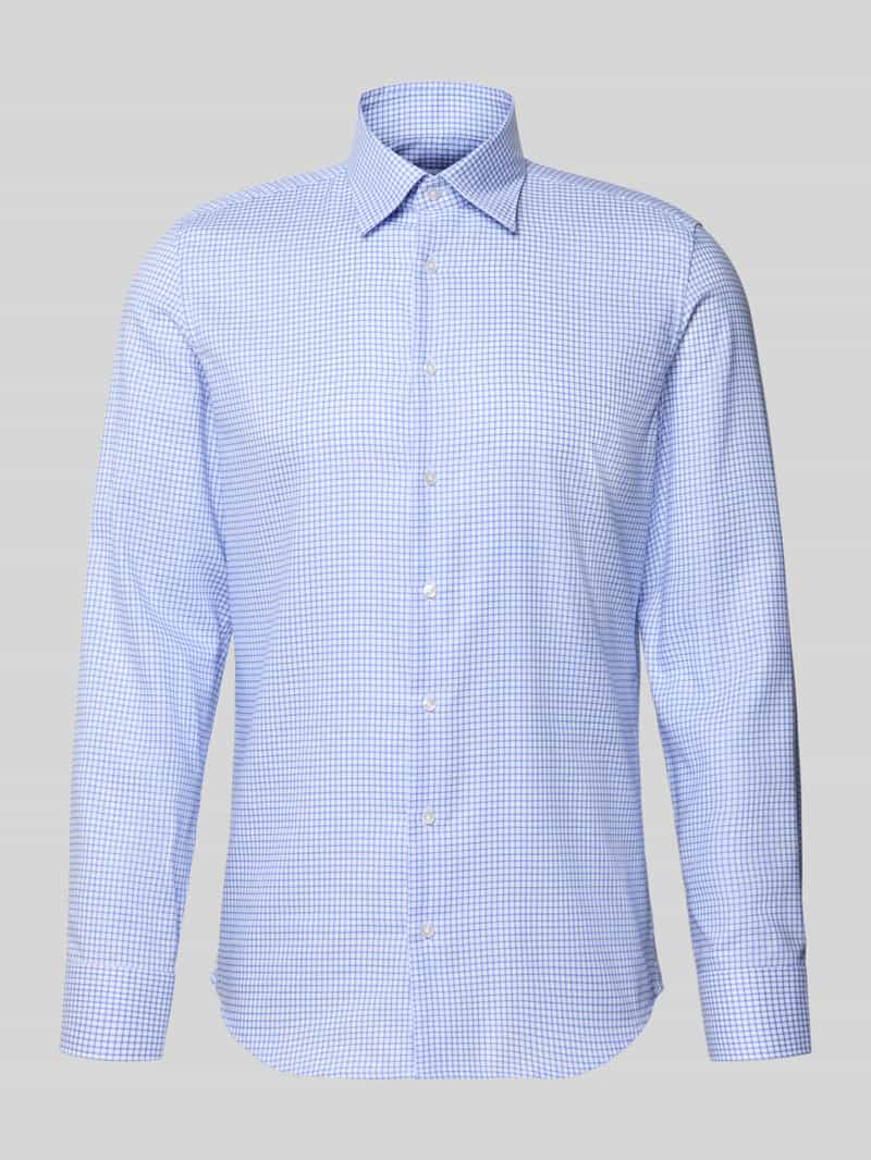 Koszula biznesowa o kroju slim fit z bawełny z kołnierzykiem typu button down