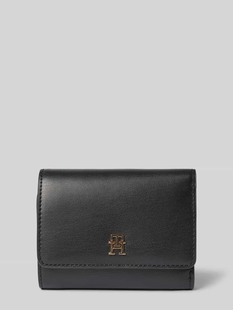 Portfel z imitacji skóry model ‘TH ICON TRIFOLD’