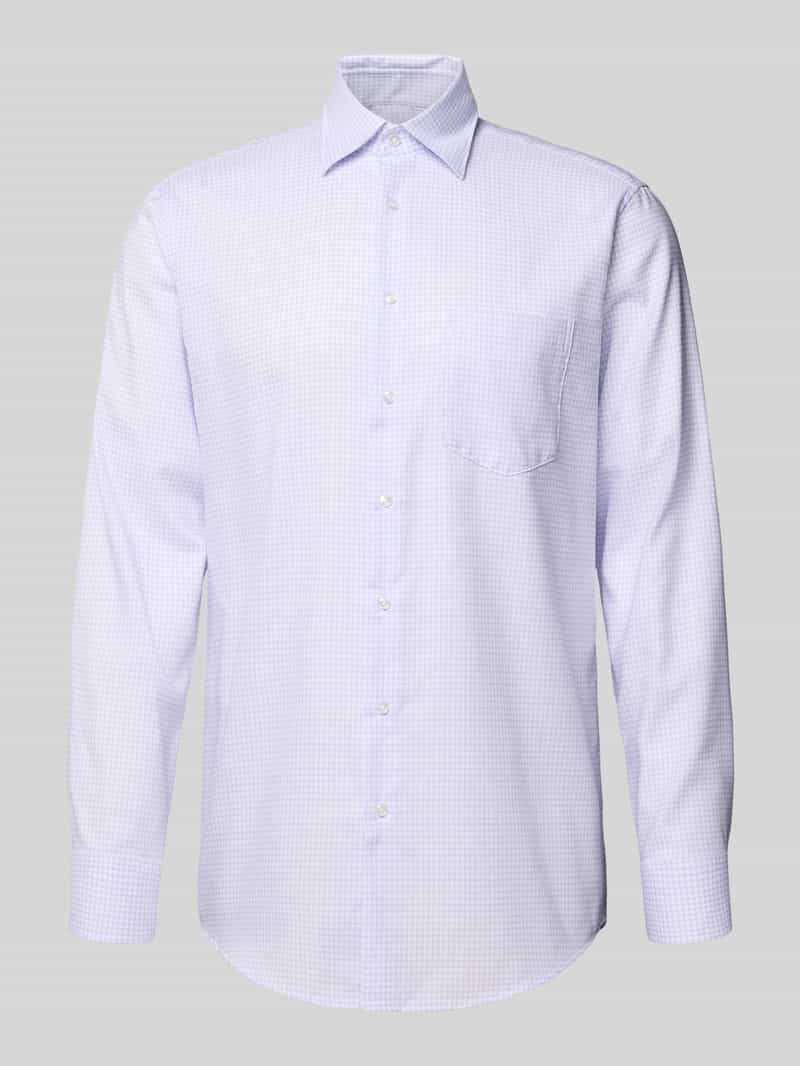 Koszula biznesowa o kroju regular fit z bawełny z kołnierzykiem typu button down