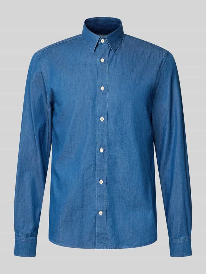 Koszula casualowa o kroju regular fit z kołnierzykiem typu kent model ‘SPENSER’