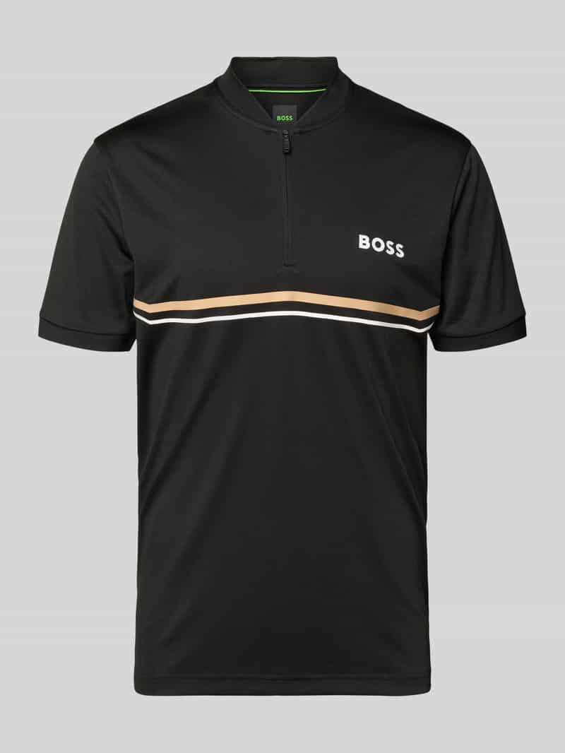 Koszulka polo o kroju slim fit z nadrukiem z logo model ‘TOC SPIN BODYMAPP 1027’