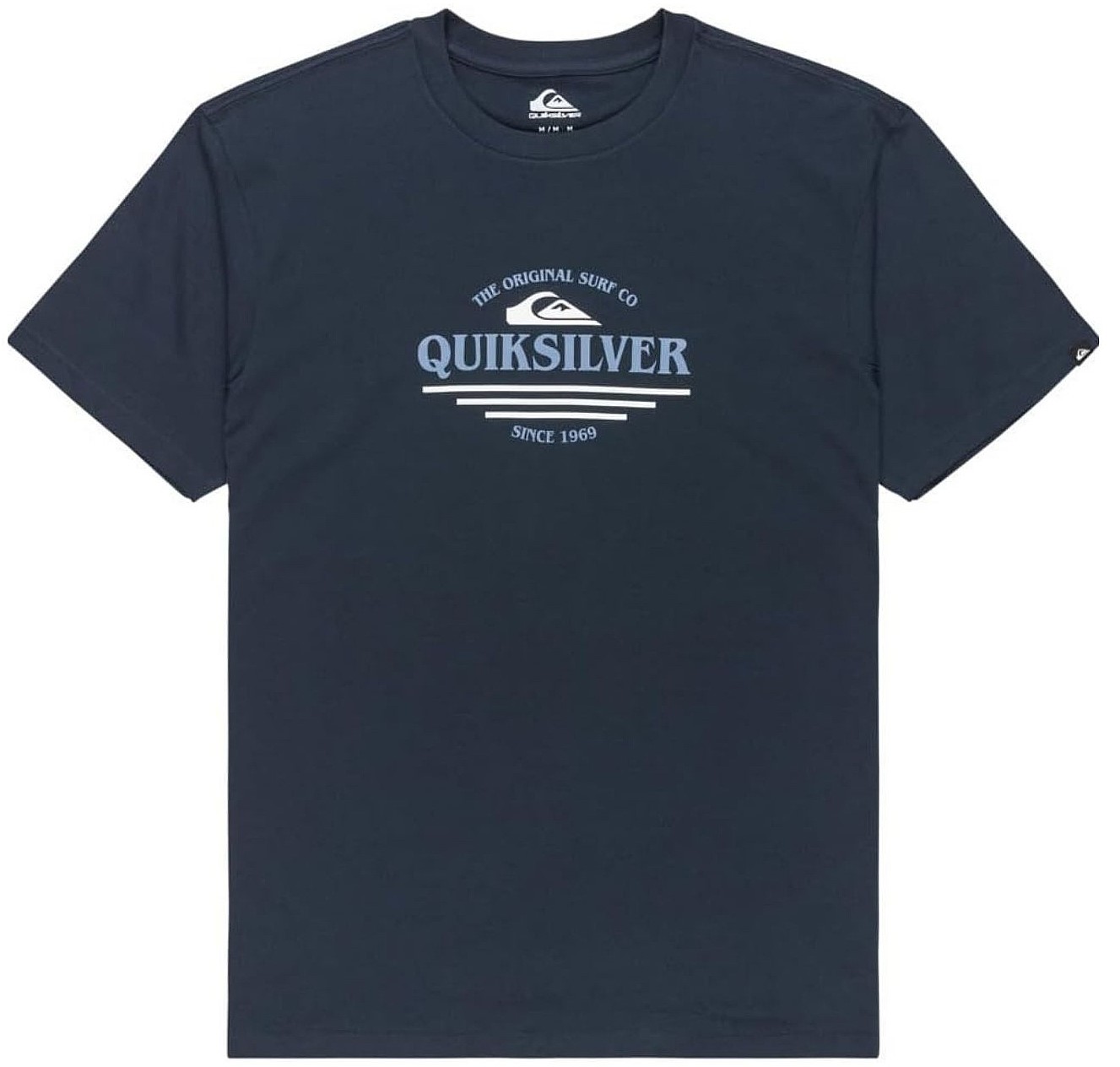 t-shirt QUIKSILVER TYPE LINE DARK NAVY
