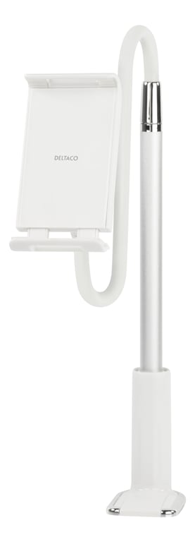 Deltaco ARM-277 uchwyt Uchwyt aktywny Telefon komórkowy/Smartfon, Tablet/UMPC Biały