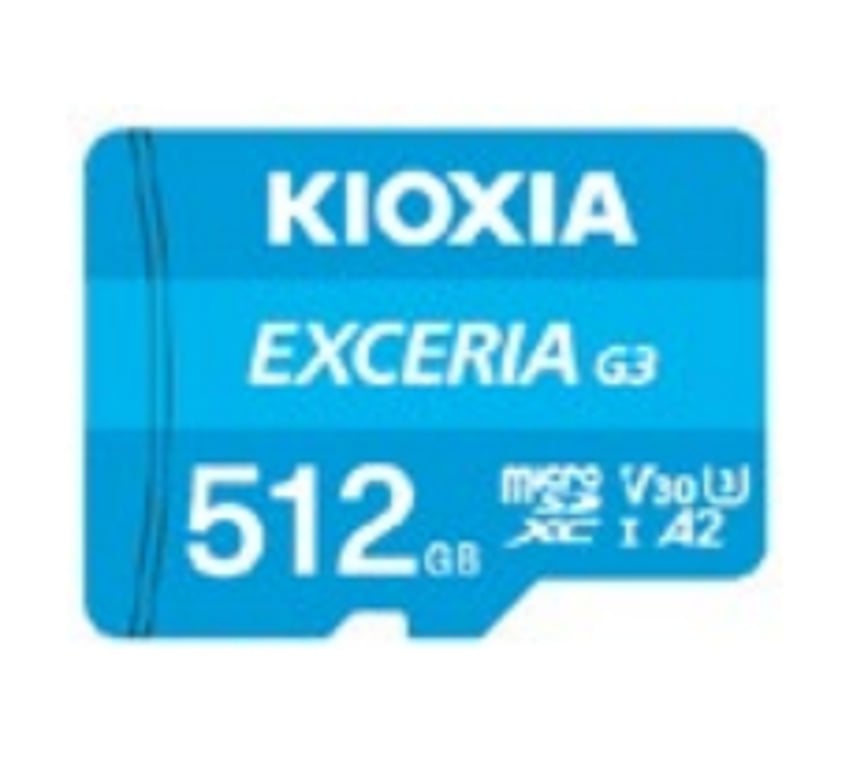 Kioxia EXCERIA G3 512 GB MicroSDXC UHS-I Klasa 10 LMEX3L512GG2