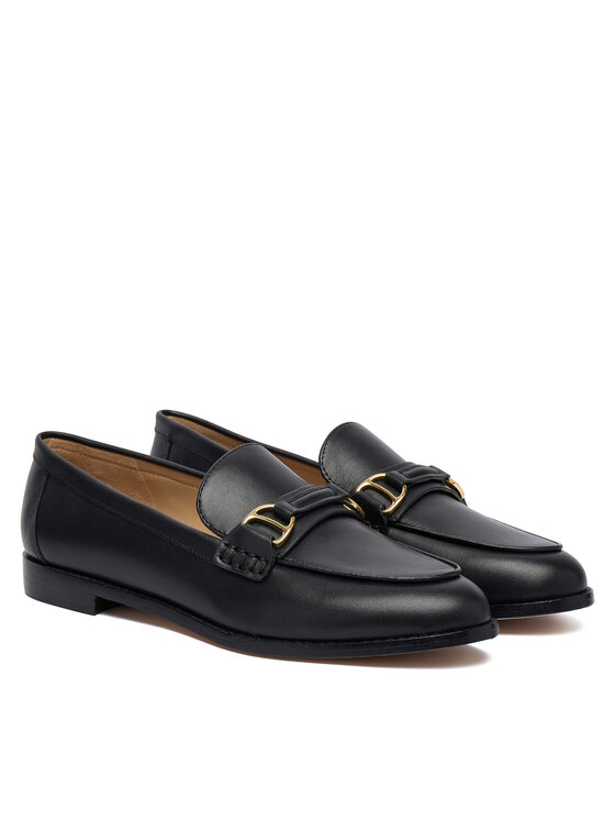 LAUREN RALPH LAUREN Loafersy 802P02121001 Czarny