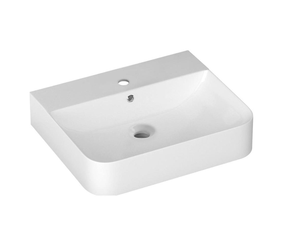 Isvea SOTT AQUA umywalka 61x50 cm wisząca/nablatowa 10SQ51061