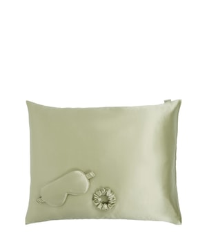 Dore & Rose Premium Silk Sleep Bundle 51x76 Olive Zestaw do pielęgnacji włosów 3 szt.