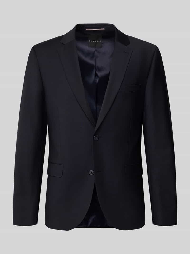 Marynarka na 2 guziki o kroju regular fit z kieszeniami z patką