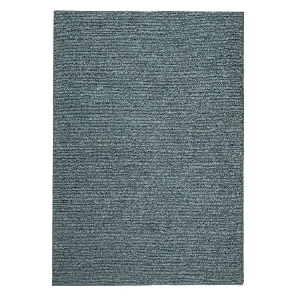 Szaroniebieski wełniany dywan tkany ręcznie 160x230 cm Harris Boucle – Flair Rugs