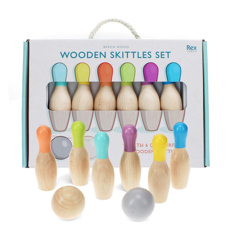 Kręgle Skittles Set – Rex London