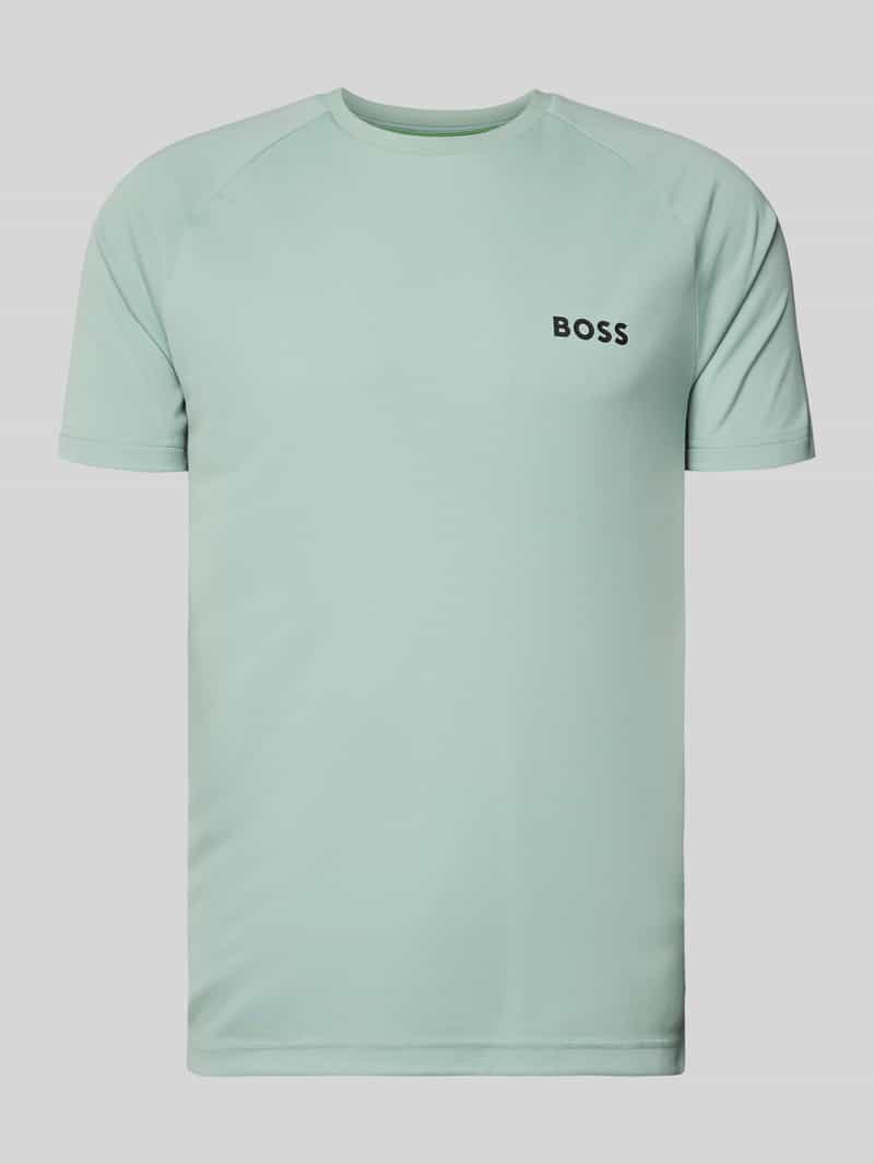 T-shirt o kroju slim fit z nadrukiem z logo model ‘TOP SPIN CB’