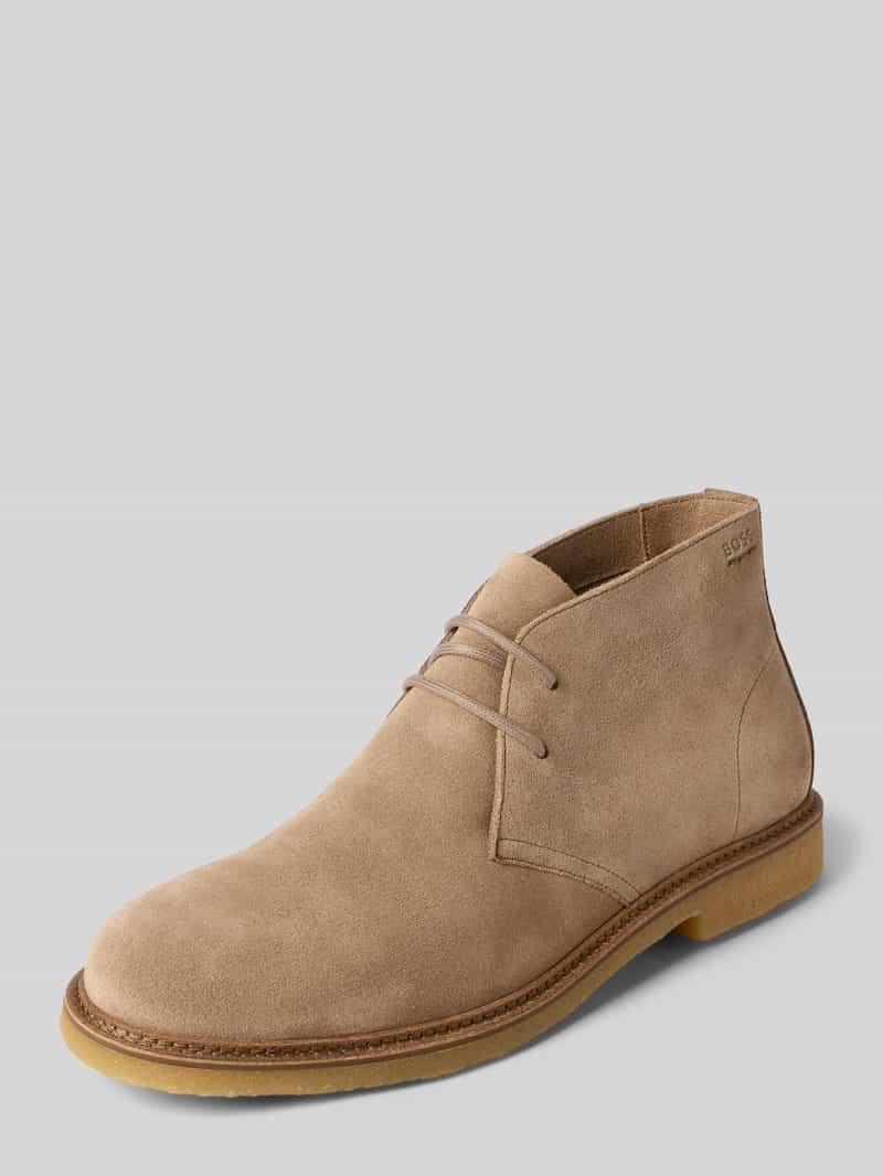 Buty z naturalnej skóry welurowej model ‘KOPE’