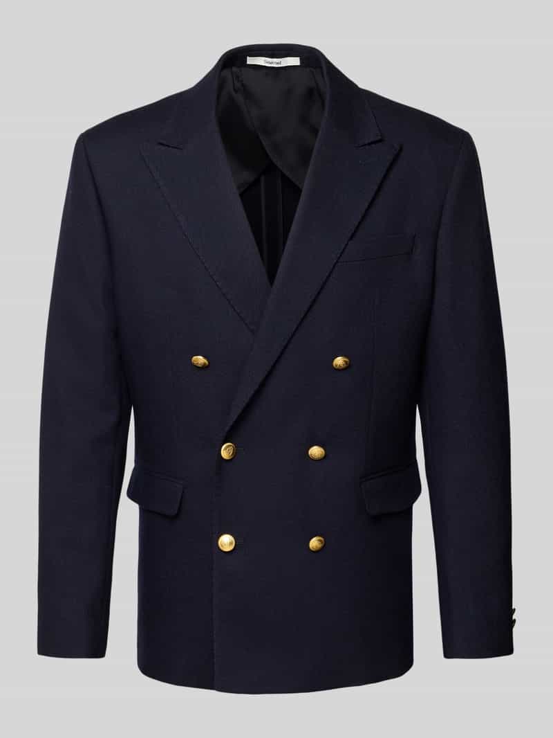 Marynarka o kroju regular fit z czystej wełny model ‘GAMES’