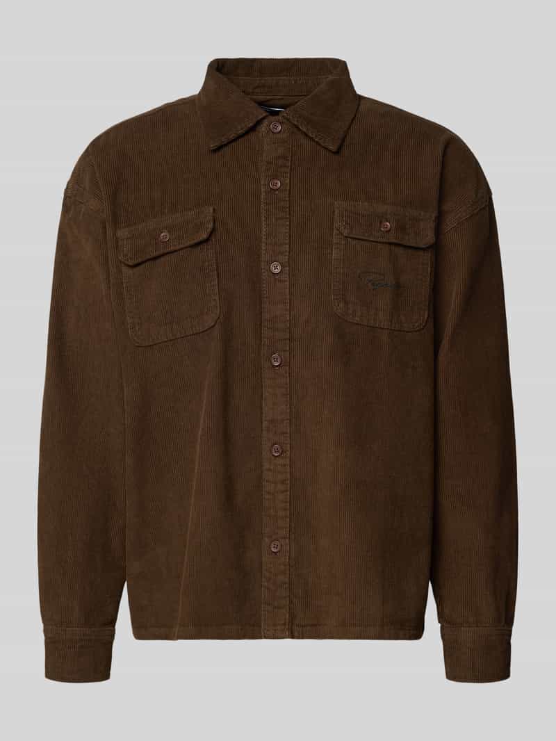 Koszula casualowa z listwą guzikową