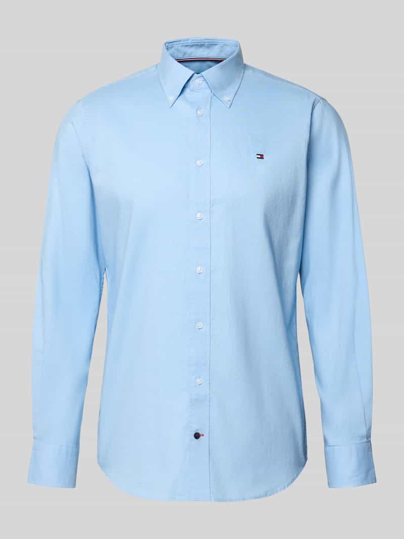 Koszula biznesowa o kroju regular fit z czystej bawełny