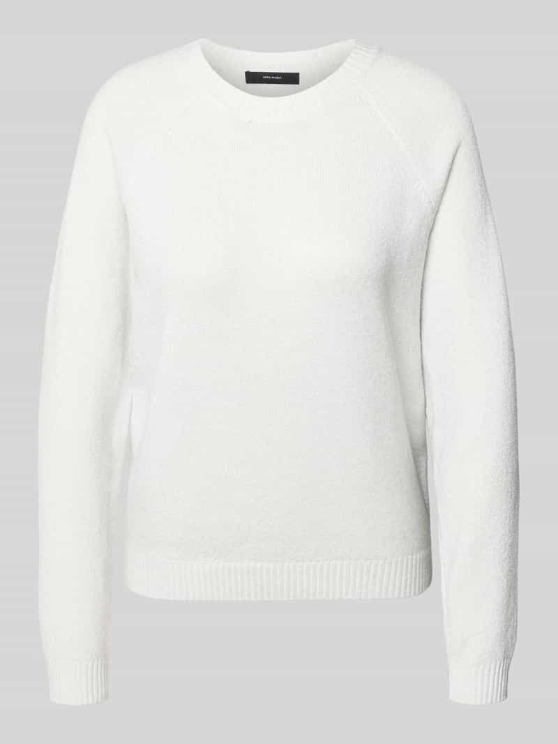 Sweter z dzianiny o kroju regular fit z okrągłym dekoltem model ‘DOFFYSHINE’
