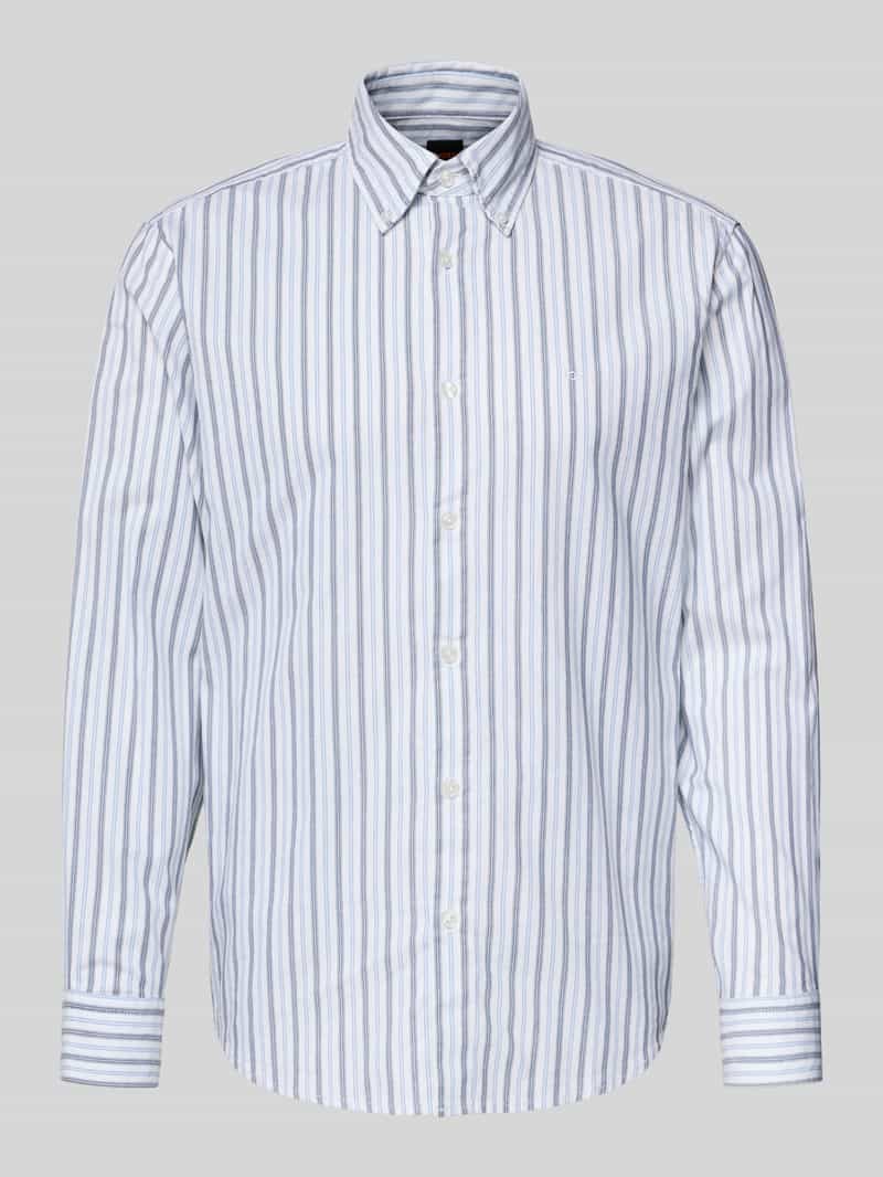 Koszula casualowa o kroju slim fit z mieszanki bawełny model ‘RICOPLUS_M’