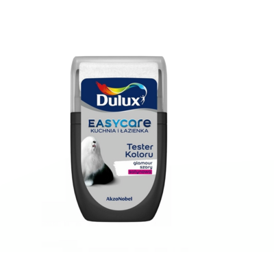 Farba Dulux EasyCare Kuchnia i Łazienka tester - glamour szary