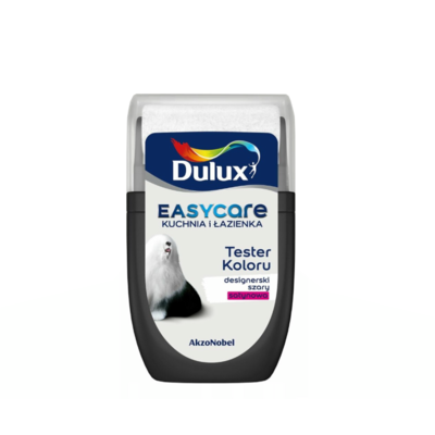 Farba Dulux EasyCare Kuchnia i Łazienka tester - designerski szary