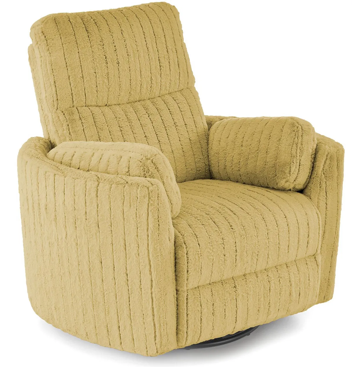 Musztardowy rozkładany fotel wypoczynkowy R5-D09